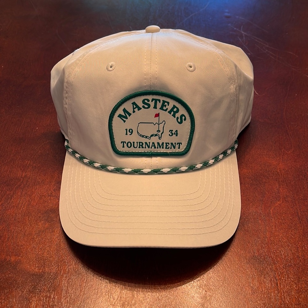 🆕🆕 hat with tags from 2024 Masters and 4 Masters cups